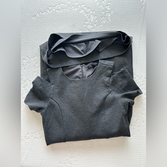 Banana Republic grey bodycon dress size 2 - Picture 11 of 12